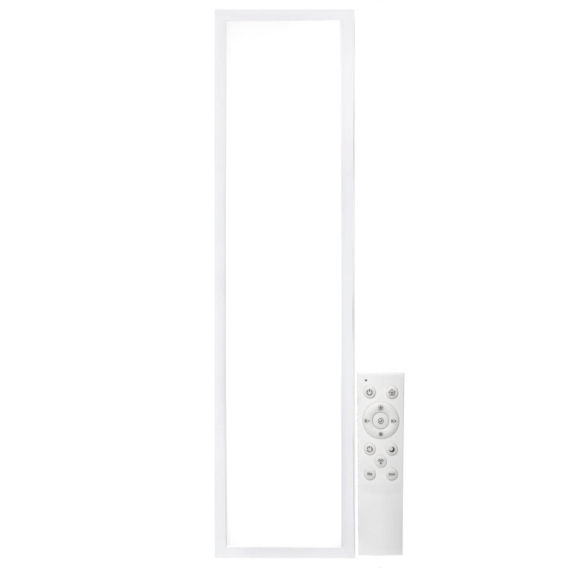 Panel LED Superslim 48W 4.800Lm 120x30Cm Control Remoto Branco (Intensidade-CCT) 40.000H  [HO-PANMB295119548W-RC]