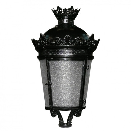 Farol Fernandino 850MM Fundición Aluminio Pintado Horno Negro