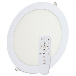 Placa LED 18W 1.800Lm Mando a Distancia (Intensidad-CCT) 40.000H  [HO-PL-18W-RC]