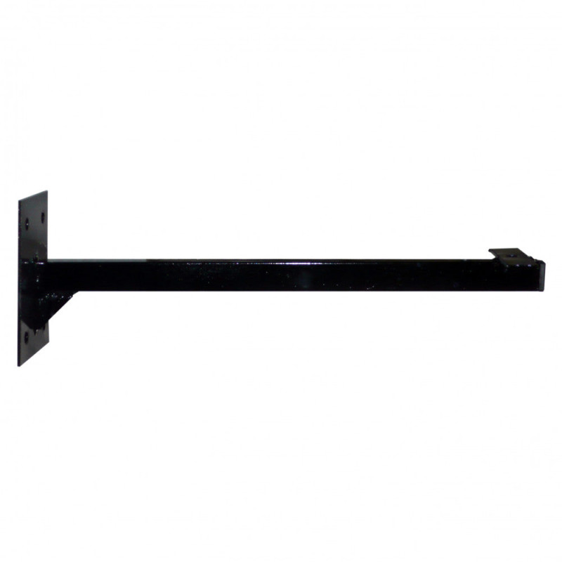Brazo Mural Puerta Jerez Acero Pintado Negro