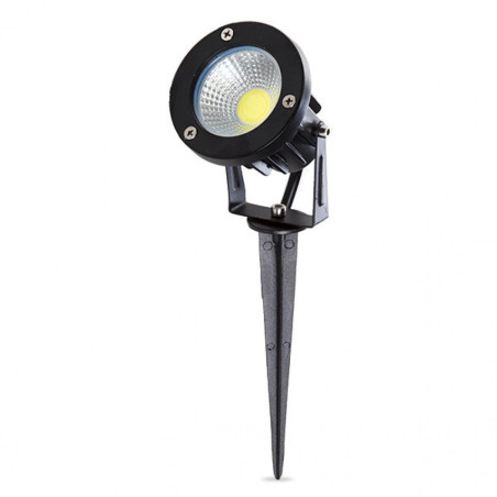 Foco LED Jardines 9W 810Lm 6000ºK   Pincho 50.000H  [SL-CPDC09-9W-CW]