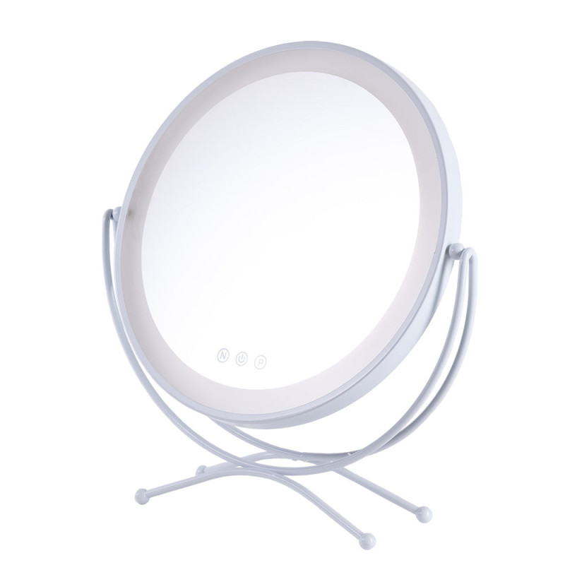Espejo Iluminado Maquillaje LED 4200ºK 48x43Cm Blanco 40.000H [SUN-KRS-430A-W