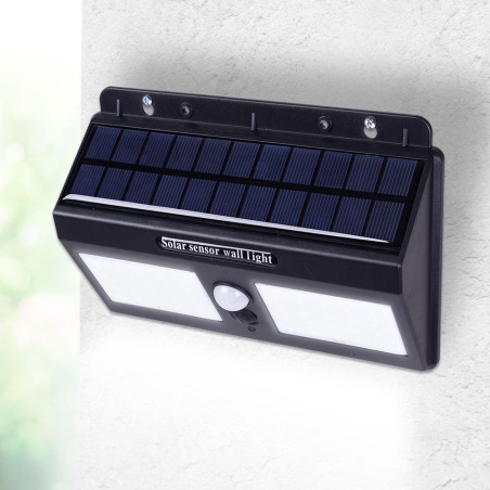 Aplique LED 6000ºK Solar IP65 Sensor 40.000H  [HO-SW8019-PIR]