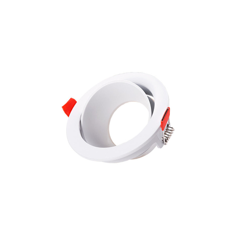 Downlight Circular GU10 Sin Portalámparas/Bombilla - Blanco