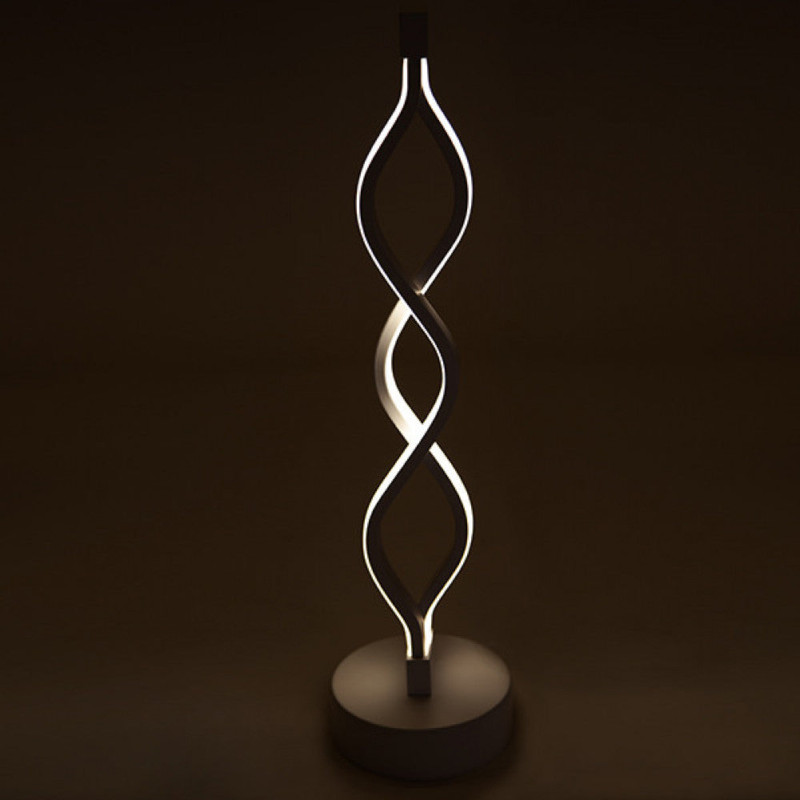 Lámpara de Mesa 20W  1275Lm 4200ºK LED Onda Dimable 40.000H [HO-LM-ONDA-20W-W]