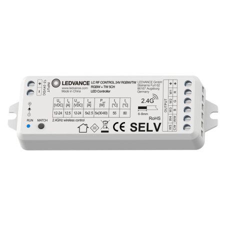 [LVE-4058075435834] Controlador LEDVANCE  EC  LC RF Control 24V RGBW/TW
