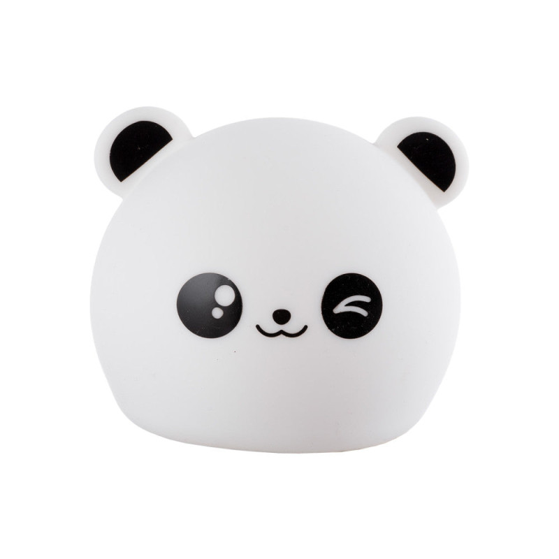 Lampara Nocturna de Mesa Led Infantil Quitamiedos y Recargable "Panda"   [HO-PANDA-WW-CW]