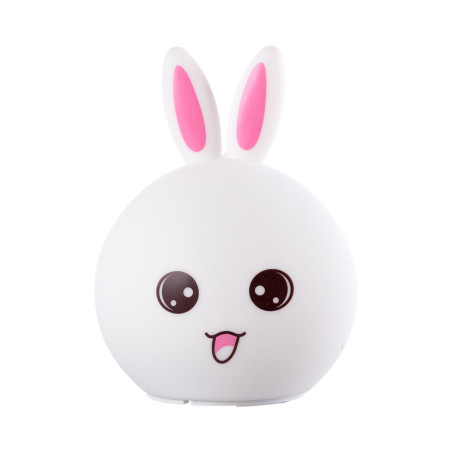 Lampara Nocturna de Mesa Led Infantil Quitamiedos y Recargable "Babyrabbit"    [HO-BABYRABBIT-WW-CW]