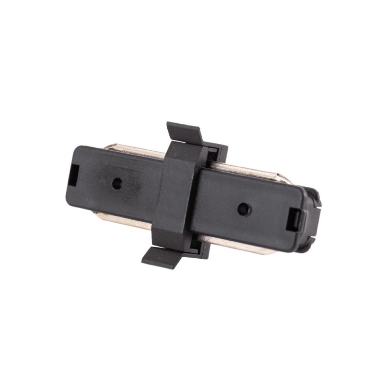 Conector Recto Carril Monofásico Negro [HO-PL218000RN]