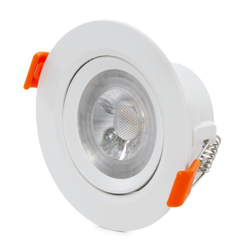 Foco Downlight Circular LED 7W 630Lm 6000ºK 40.000H  [LM-4203-CW]