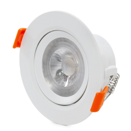 Foco Downlight Circular LED 7W 630Lm 6000ºK 40.000H  [LM-4203-CW]