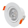 Foco Downlight Circular LED 7W 630Lm 6000ºK 40.000H  [LM-4203-CW]