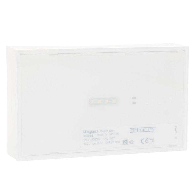 LEGRAND-Luminaria de Emergencia Ura Next - 200 Lúmenes - 1H - No Permanente [SON-660004]