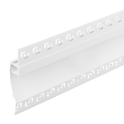 Perfil de Aluminio 2 Metros Integración Pared Escayola/Pladur 18.5X15.5