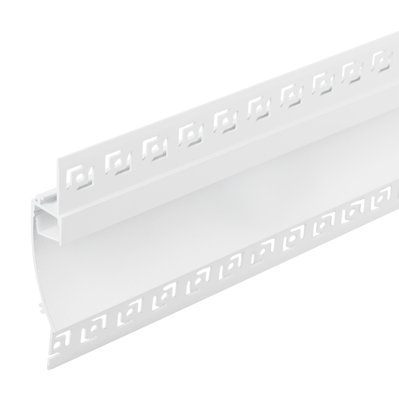 Perfil de Aluminio 2 Metros Integración Pared Escayola/Pladur 18.5X15.5