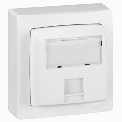 LEGRAND-Toma Cat.6 Ftp 9 Contactos Equipo en  Superficie Completo - Blanco [SON-086047]