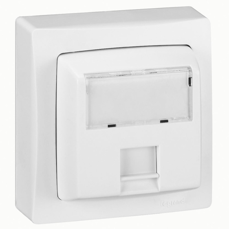 LEGRAND-Toma Cat.6 Ftp 9 Contactos Equipo en  Superficie Completo - Blanco [SON-086047]