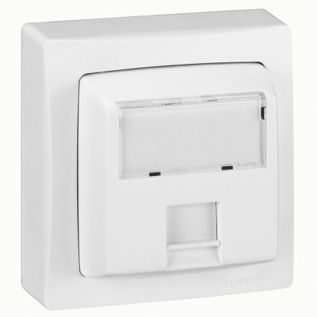 LEGRAND-Toma Cat.6 Ftp 9 Contactos Equipo en  Superficie Completo - Blanco [SON-086047]