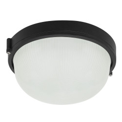 Aplique de Pared Jardín  E27 IP44 Negro Sin Bombilla [BO-132-N]