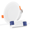 Downlight LED 12W 140Lm/W Driver LIFUD Flicker Free 6000ºK [HO-DL01-LI-12W-CW]