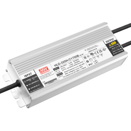Driver LED Meanwell 320W 90-305VAC 1750A IP67