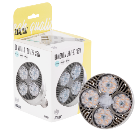 Bombilla LED E27 35W 2.800Lm 6000ºK PAR30 Ventilador 40.000H   [BX3-PAR30-35-WF-CW]