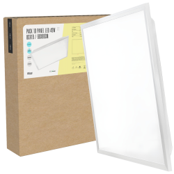 Pack 10 Panel Led  - Modular 600x600 40W 6000 K  [BX3-LP-40W-U19-CW]