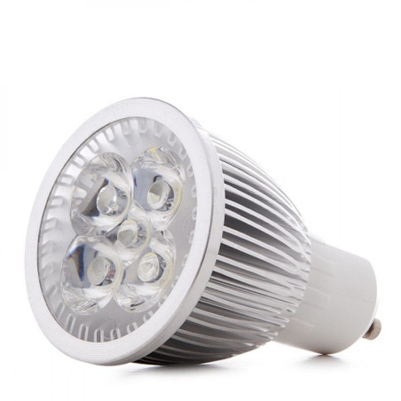 Bombilla LED GU10 5W 400Lm 6000ºK 40.000H  [JL-SPEG10-5W-CW]