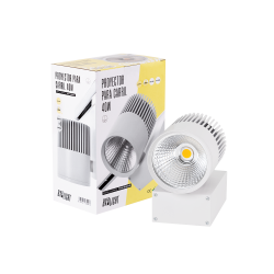 Foco Carril Trífasico 40W 3600Lm CRI90 4200ºK  UGR17 50.000H  [BX3-TR40W-WHITE-W]