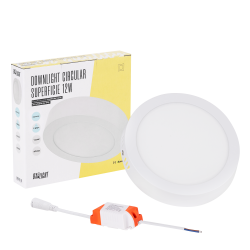 Plafón LED 12W 930Lm 6000ºK Circular 40.000H  [BX3-MZMD01-12W-CW]