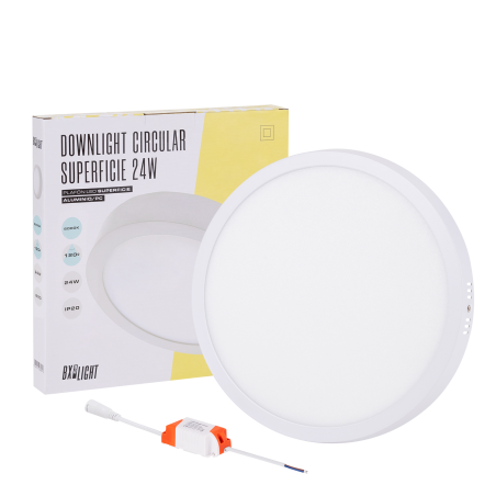 Plafón LED 24W 1.900Lm 6000ºK Circular 40.000H  [BX3-PLAF-C-24W-CW]