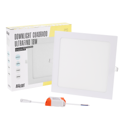 Placa LED 18W 1.350Lm 6000ºK Cuadrada 40.000H  [BX3-GP-LZ-6]