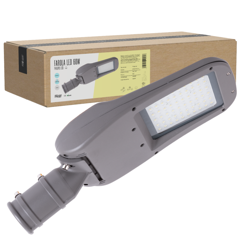 Farola LED 60W 10.000Lm 6000ºK 0-10V IP65 PRO SMD5050 100.000H