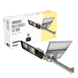 Farola LED 100W 5.000Lm 6000ºK IP65 Solar Sensor 40.000H  [BX3-SLABS100W-CW]