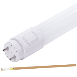 Tubo Led T8 18W 2.340Lm 6000ºK Vidrio 120Cm  Conexión 2 Extremos 40.000H [BX3-T8GL120-18W-CW]