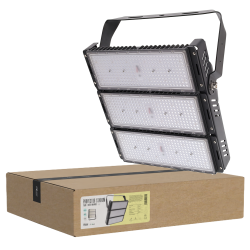 Foco Proyector LED 750W Stadium 112500Lm Driver Meanwell 1-10V IP65 Philips 3030 100.000H