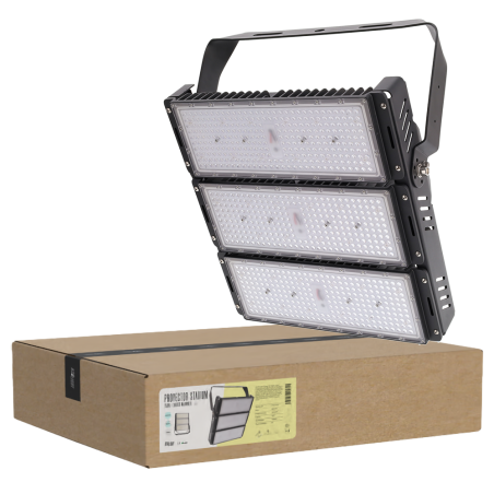 Foco Proyector LED 750W Stadium 112500Lm Driver Meanwell 1-10V IP65 Philips 3030 100.000H