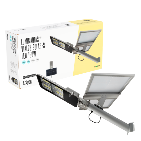 Farola LED 150W 7.500Lm 6000ºK IP65 Solar Sensor 40.000H  [BX3-SLABS150W-CW]