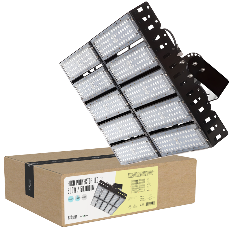 Foco Proyector LED 500W 50.000Lm 6000ºK IP65 100.000H  [BX3-SDF- 500W-CW]