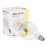 Bombilla LED E27 6W  432Lm 2000ºK Filamento G95 40.000H  [BX3-LF-G95-E27-6W-WW]