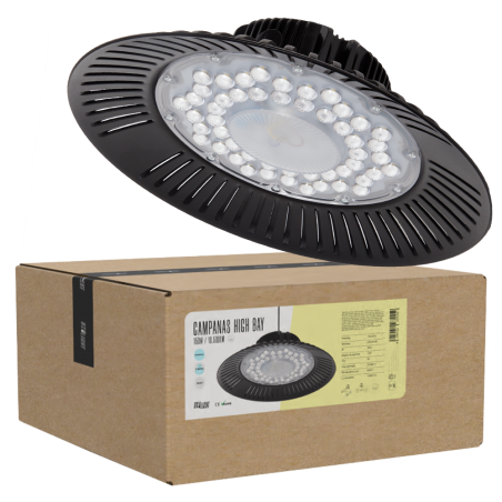 Campana LED 150W 15.000Lm 6000ºK IP65 50.000H  [BX3-HB-150WK-CW]