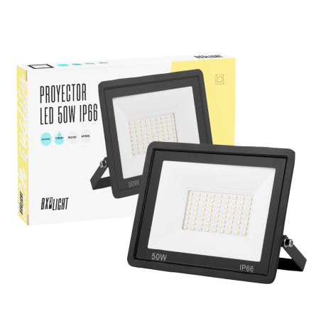 Foco Proyector LED 50W 6000Lm 6000ºK IP66 Regulable 60.000H    [BX3-6007-CW]