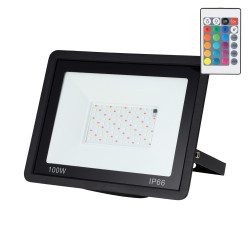 Proyector LED RGBW con Mando a Distancia 100W