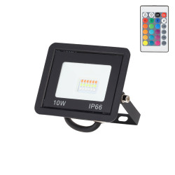 Proyector LED RGBW con Mando a Distancia 10W