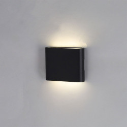 Aplique LED "Medford" 2x3W Negro