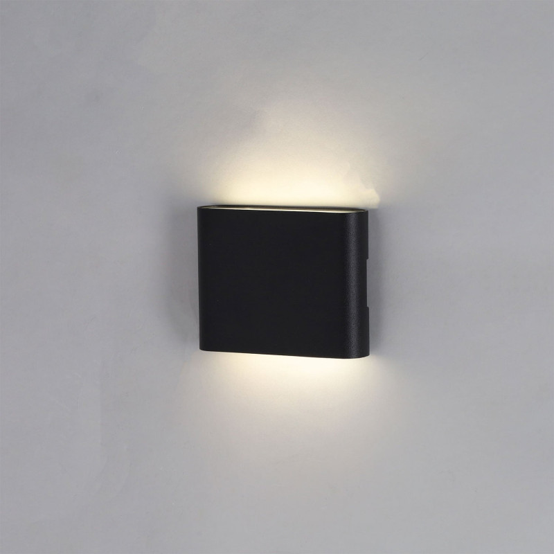 Aplique LED "Medford" 2x3W Negro