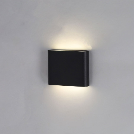 Aplique LED "Medford" 2x3W Negro