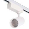 Foco de Carril LED  30W 90Lm/W High CRI (>95)  4000ºK Driver Lifud Trifásico 50.000H