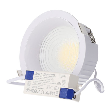 Downlight LED 20W 4 CCT (Tonalidad Luz Regulable) 140LM/W UGR17 Lifud driver
