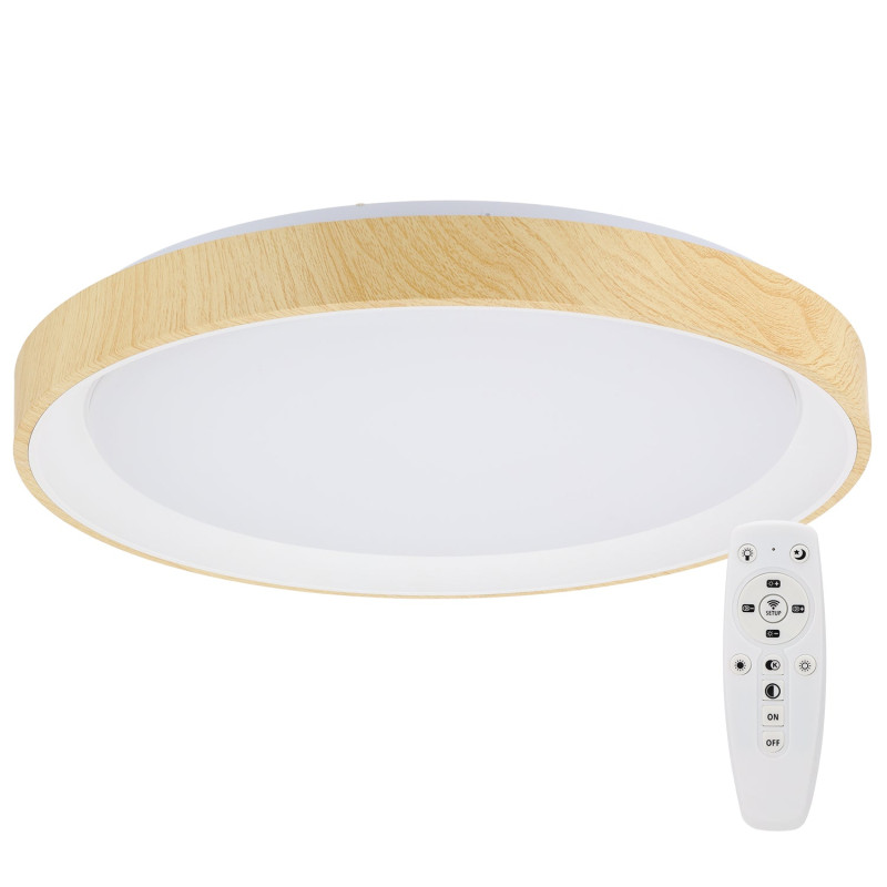 Plafón LED Decorativo 36W CCT 3000-6000ºK (Tonalidad Luz Regulable) Control Remoto